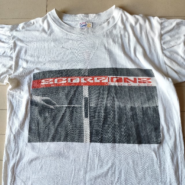 ヴィンテージ 90s スコーピオンズ SCORPIONS ツアー Tシャツ メンズのトップス(Tシャツ/カットソー(半袖/袖なし))の商品写真