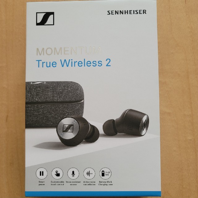 スマホ/家電/カメラSENNHEISER  MOMENTUM True Wireless2 納品書付