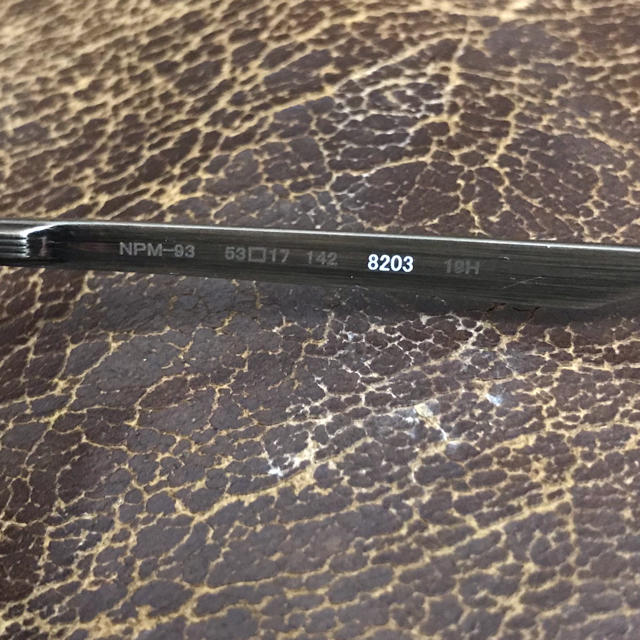 999.9 NPM-93 フォーナインズ  メガネ 眼鏡