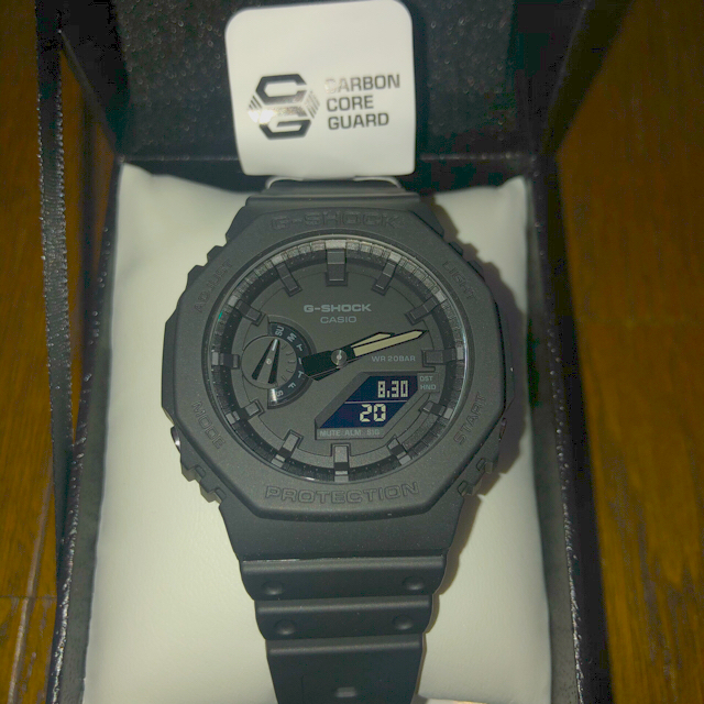 CASIO G-SHOCK 腕時計　GA-21001A1JF ブラック時計