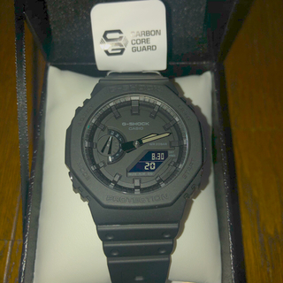 ジーショック(G-SHOCK)の【超人気色】CASIO G-SHOCK 腕時計GA-21001A1JF ブラック(腕時計(アナログ))
