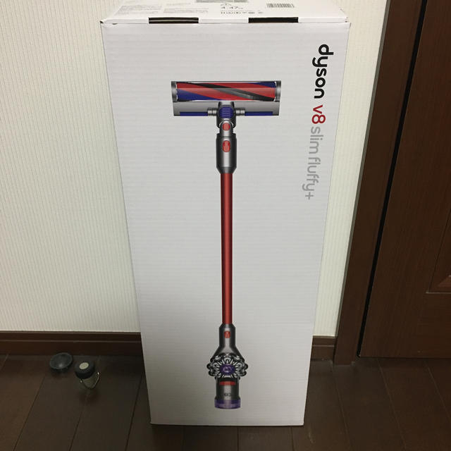 Dyson V8 Slim Fluffy+ SV10KSLMCOM 未開封品 - 掃除機