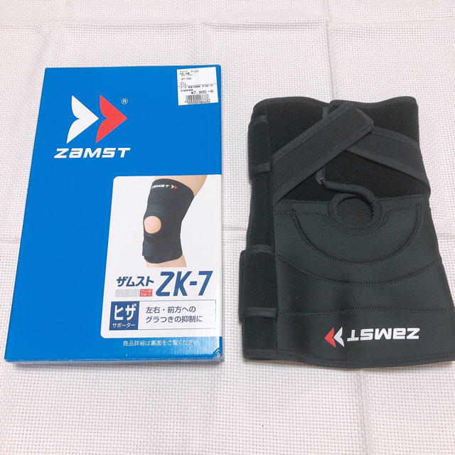 ZAMST(ザムスト)のZAMST膝サポーター　4L スポーツ/アウトドアのトレーニング/エクササイズ(トレーニング用品)の商品写真