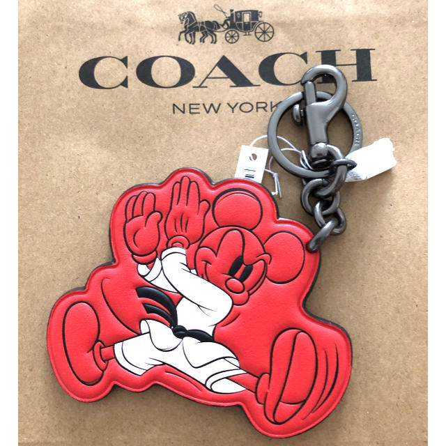 COACH 【2020年日本限定☆COACH】ディズニー ミッキーマウス キーホルダー 空手の通販 by ちょの's shop｜コーチならラクマ