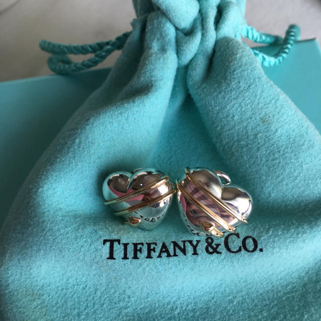 Tiffany & Co.(ティファニー)のティファニー  ハート アロー イヤリング  スターリングシルバー  K18 レディースのアクセサリー(イヤリング)の商品写真