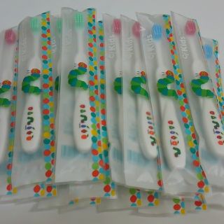 お値下げ歯科専売歯ブラシ　はらぺこあおむし　30本セット 　(歯ブラシ/歯みがき用品)