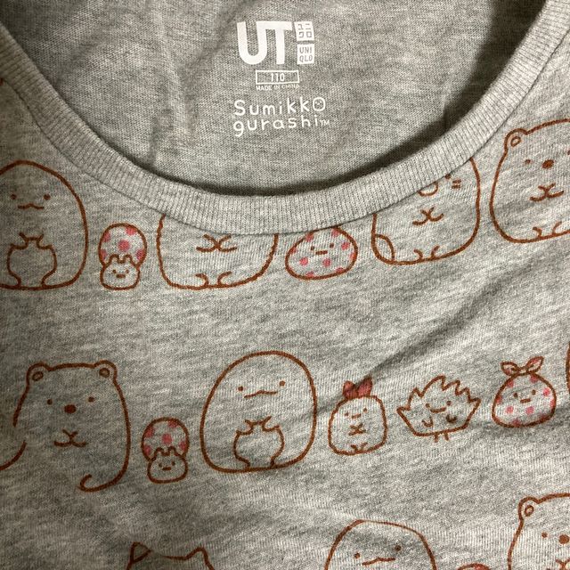 UNIQLO(ユニクロ)のユニクロキッズ　すみっこぐらし キッズ/ベビー/マタニティのキッズ服女の子用(90cm~)(Tシャツ/カットソー)の商品写真