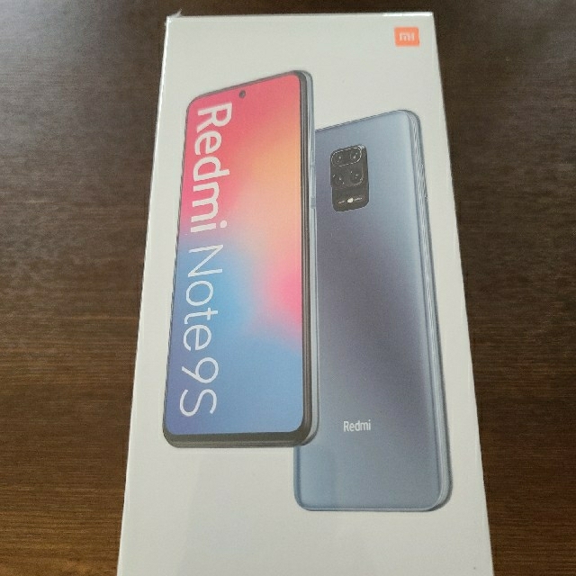 だ(未使用品)(送料無料) Redmi Note 9S 国内版 4GB/64GB