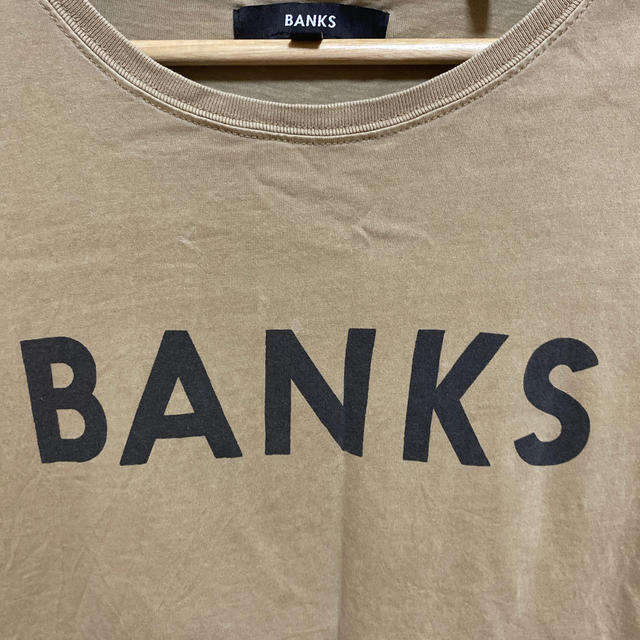 Ron Herman(ロンハーマン)のBANKS banks TEE Tシャツ ベージュ メンズのトップス(Tシャツ/カットソー(半袖/袖なし))の商品写真