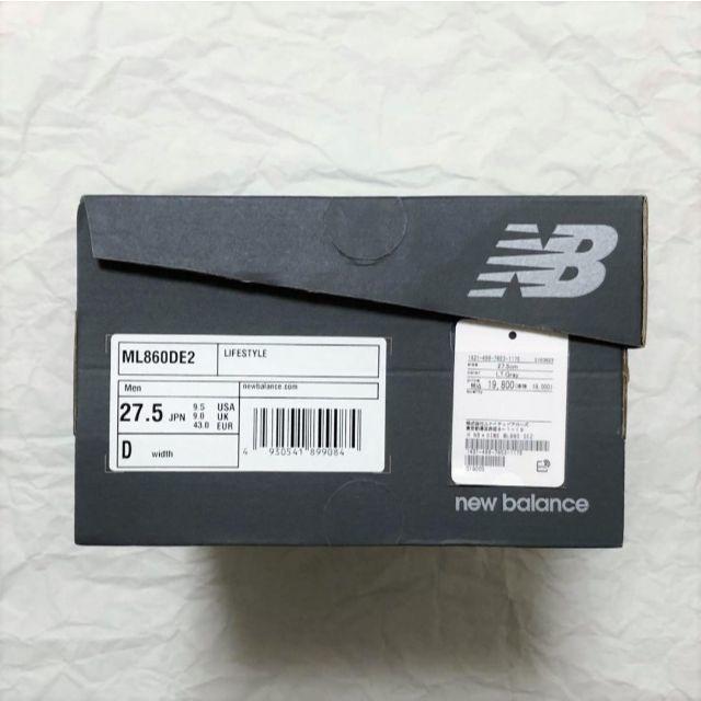 New Balance(ニューバランス)の27.5cm Dime×New Balance ML860 DE2 国内正規品 メンズの靴/シューズ(スニーカー)の商品写真