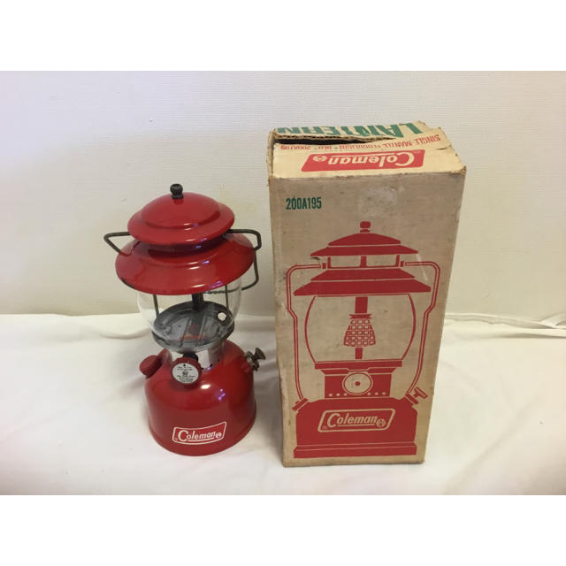 スイーツ柄 ブルー コールマン:200Aシングルマントルランタン(1977年