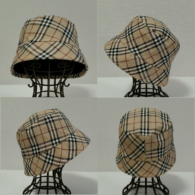 BURBERRY(バーバリー)の《最終価格》BURBERRY バーバリー.リバーシブル帽 レディースの帽子(ハット)の商品写真