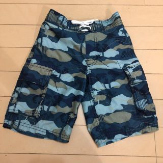 オールドネイビー(Old Navy)の男の子110 Old Navy 水着 海水パンツ 迷彩柄 ポケット付き(水着)