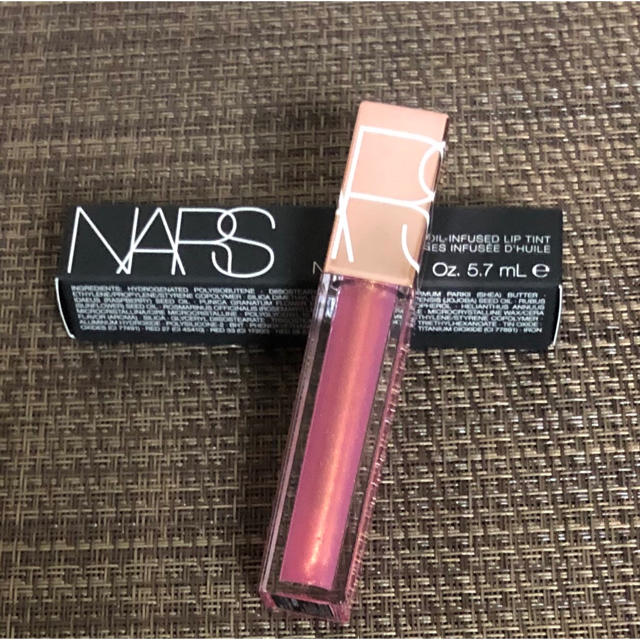 NARS(ナーズ)の新品　NARSオイルインフューズド リップティント 1154 ORGASM コスメ/美容のベースメイク/化粧品(リップグロス)の商品写真