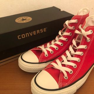 コンバース(CONVERSE)のコンバース オールスター ハイカット　レッド(スニーカー)