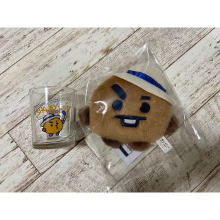 ボウダンショウネンダン(防弾少年団(BTS))のBT21 一番くじ　SHOOKY ぬいぐるみ&グラス(男性タレント)