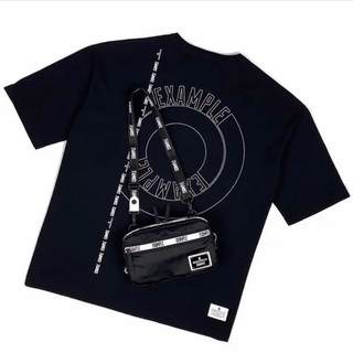 新品！example x MAKAVELIK Tシャツとポーチセット-