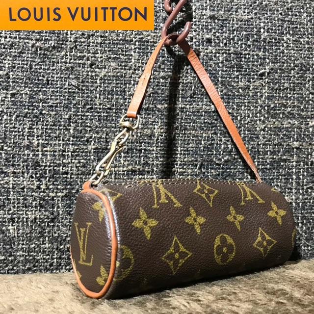 希少美品】LOUIS VUITTON モノグラム アクセサリーポーチ パピヨン