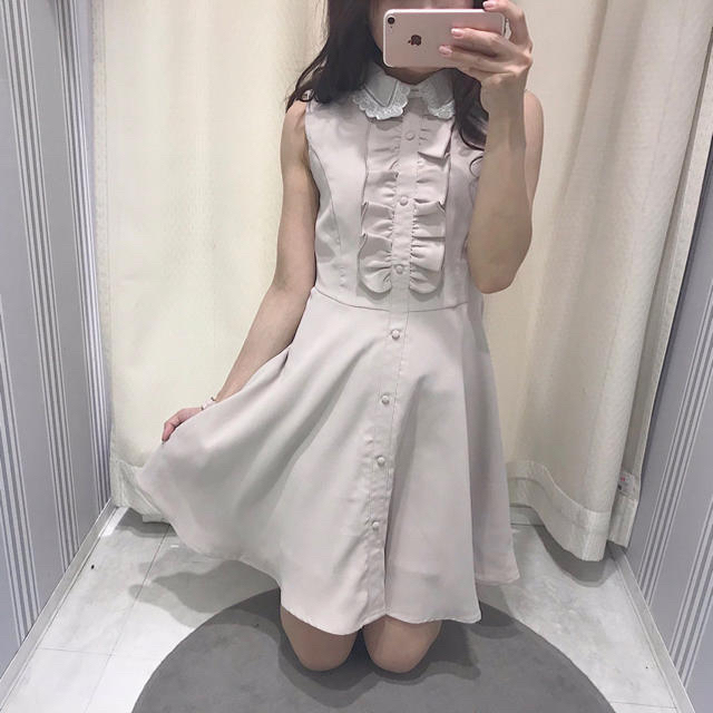 Evelyn 胸フリル襟付きワンピースの通販 By M S Shop エブリンならラクマ Evelyn 胸フリル襟付きワンピースの通販 By M S Shop エブリンならラクマ