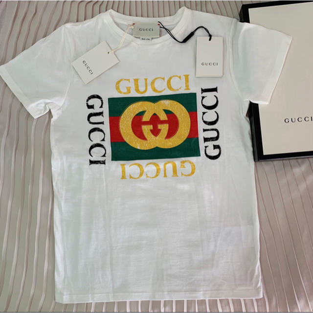 GUCCI グッチ ロゴＴシャツ 新品未使用タグ付き 正規品