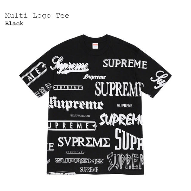 supreme Multi Logo Tee 2