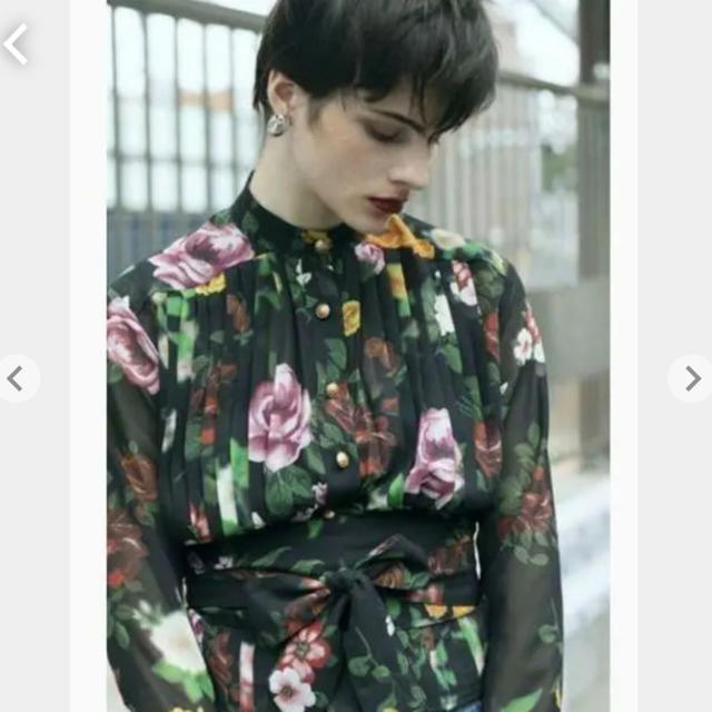 Ameri VINTAGE - アメリヴィンテージ COCO FLOWER shirt 花柄ブラウス