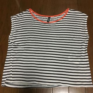 エイチアンドエム(H&M)のH & M  ボーダーTシャツ(Tシャツ(半袖/袖なし))