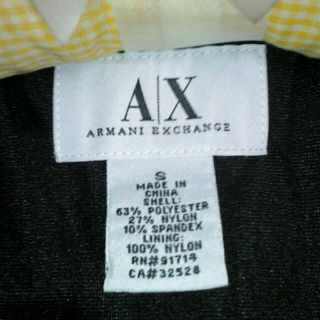 アルマーニエクスチェンジ(ARMANI EXCHANGE)のベロアのフレンチ☆(カットソー(半袖/袖なし))