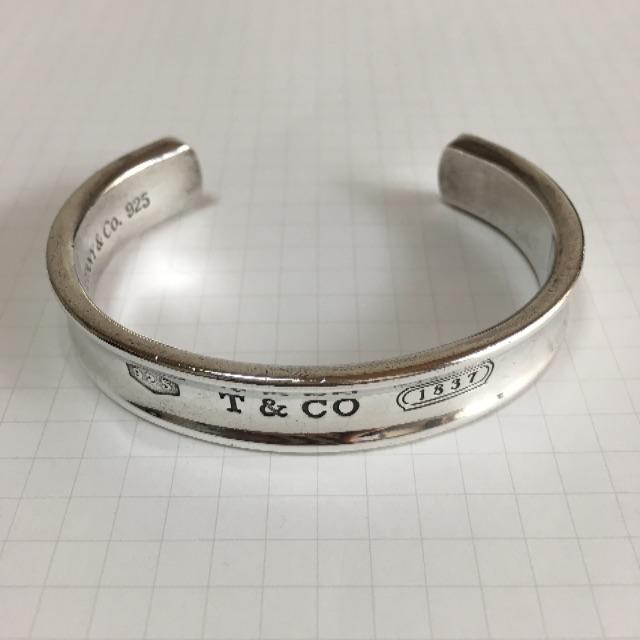 Tiffany & Co. ティファニー カフ バングル ブレスレット シルバー