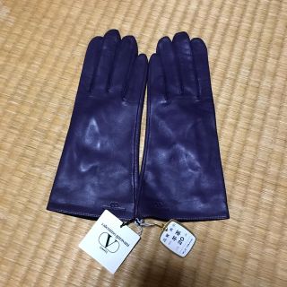 ヴァレンティノガラヴァーニ(valentino garavani)の【VALENTINO GARAVANI】レザーグローブ(手袋)