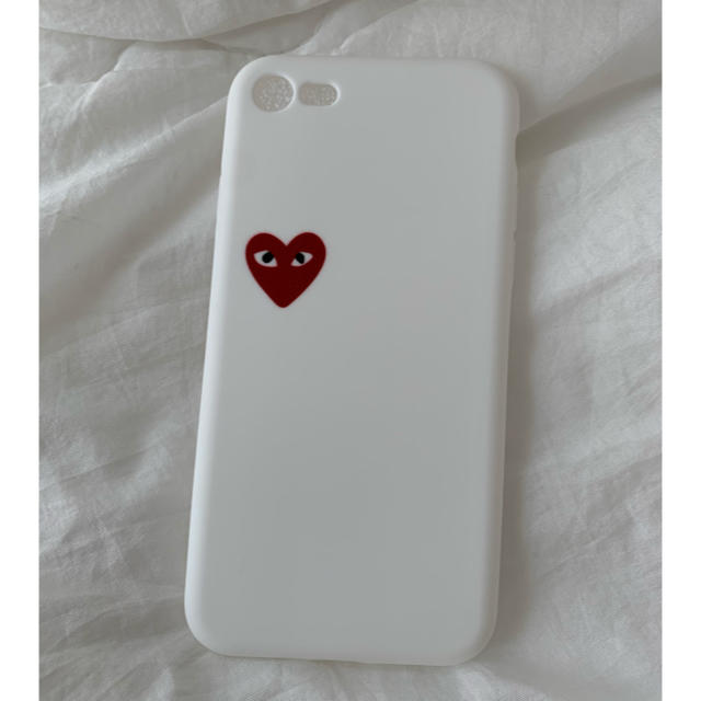 COMME des GARCONS(コムデギャルソン)のギャルソン　♡ iPhoneケース　7/8/SE2 シリコン スマホ/家電/カメラのスマホアクセサリー(iPhoneケース)の商品写真