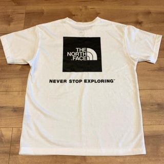 ザノースフェイス(THE NORTH FACE)のノースフェイス Tシャツ　スクエア　黒プリント　状態◎(Tシャツ(半袖/袖なし))