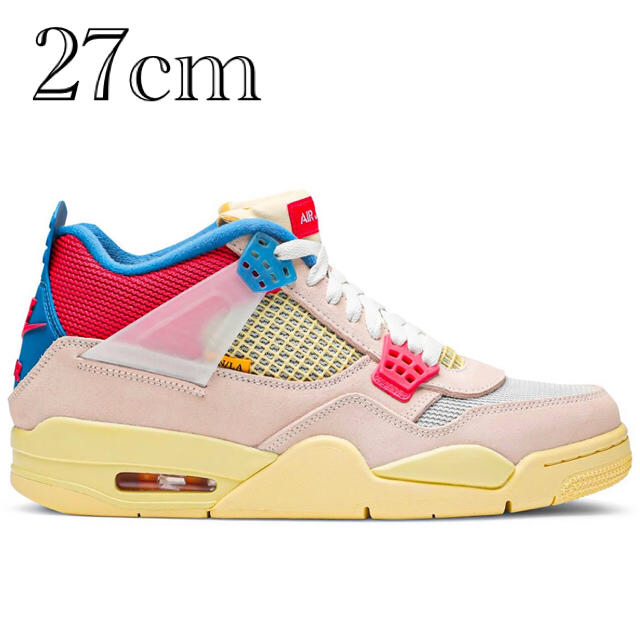 欲しいの NIKE - 【27cm】union ✖️ NIKE AIR JORDAN GUAVA ICE