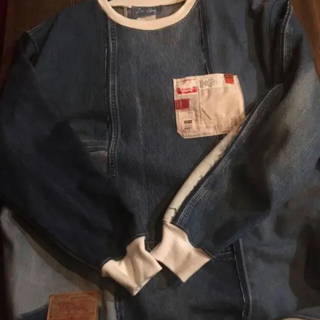 Levi's(リーバイス)のタカヤヒオキ　リーバイス　再構築　プールオーバー メンズのジャケット/アウター(Gジャン/デニムジャケット)の商品写真