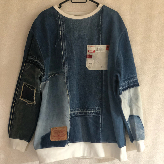 Levi's(リーバイス)のタカヤヒオキ　リーバイス　再構築　プールオーバー メンズのジャケット/アウター(Gジャン/デニムジャケット)の商品写真