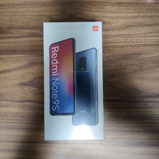 アンドロイド(ANDROID)のRedmi Note 9S Intersteller Grey(スマートフォン本体)