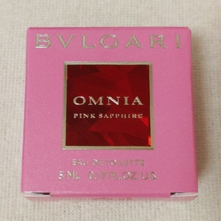 ブルガリ(BVLGARI)のBVLGARI　OMNIA　オムニア　PINK SAPPHIRE　5ml(香水(女性用))