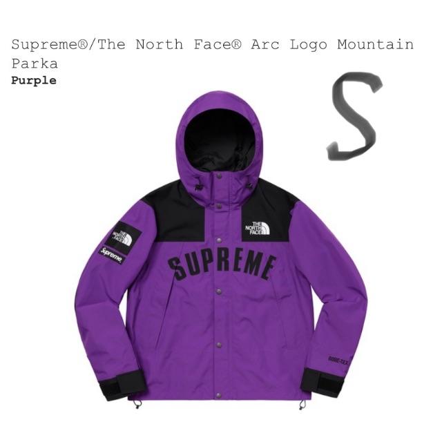 配送員設置 THE Supreme S - FACE NORTH THE NORTH PARKA MOUNTAIN FACE マウンテンパーカー