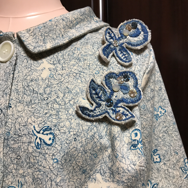 mina perhonen - 【新品】mina perhonen ×LIBERTY コートの通販 by