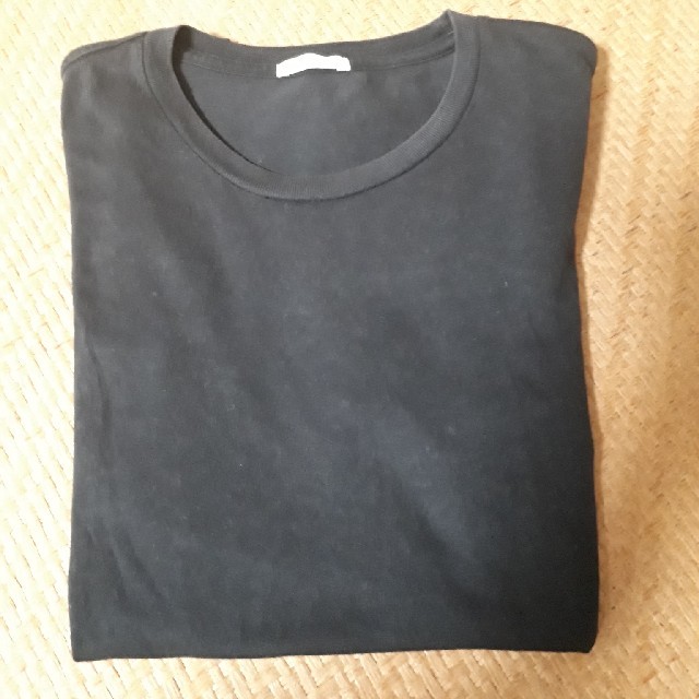 GU(ジーユー)のTシャツ◇ブラック◇S メンズのトップス(Tシャツ/カットソー(半袖/袖なし))の商品写真