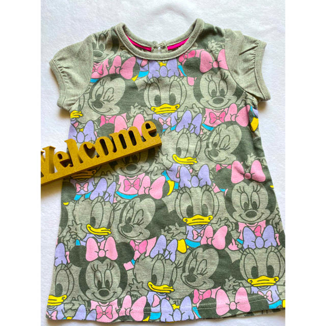 Disney(ディズニー)のディズニー　ミニードナルド　キッズ　ワンピース キッズ/ベビー/マタニティのキッズ服女の子用(90cm~)(ワンピース)の商品写真