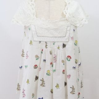 フランシュリッペ(franche lippee)の専用【新品タグ付】フランシュリッペ、ハイチーズ柄のブラウス(シャツ/ブラウス(半袖/袖なし))