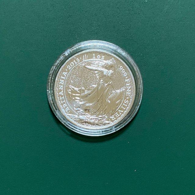イギリス ブリタニア銀貨(2015年)　-1オンス銀貨-