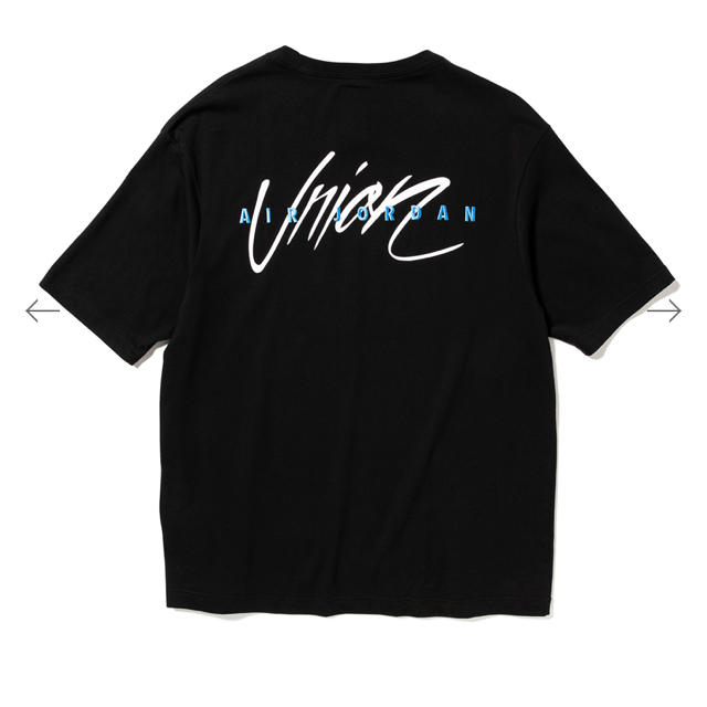 UNION JORDAN REVERSE DUNK T-SHIRT 黒/M メンズのトップス(Tシャツ/カットソー(半袖/袖なし))の商品写真