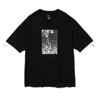UNION JORDAN REVERSE DUNK T-SHIRT 黒/M(Tシャツ/カットソー(半袖/袖なし))