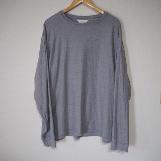 アンユーズド(UNUSED)の19aw UNUSED  long sleeve t-shirt  グレー(Tシャツ/カットソー(七分/長袖))