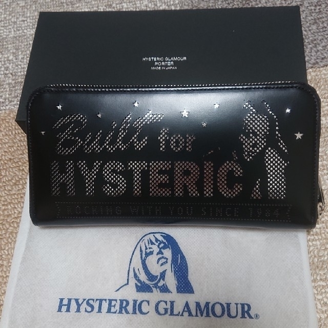 HYSTERIC GLAMOUR(ヒステリックグラマー)のHYSTERIC GLAMOUR×PORTER  長財布  メンズのファッション小物(長財布)の商品写真