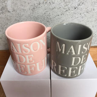 メゾンドリーファー(Maison de Reefur)のMAISONDEREEFURマグカップ(グラス/カップ)