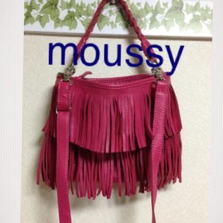 マウジー(moussy)のmoussy▽フリンジバック(ショルダーバッグ)