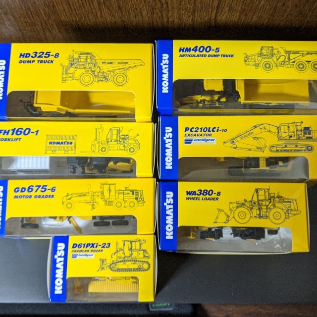 KOMATSU 小松製作所 コマツミニカー 非売品7台セット!の通販 by KOMATSU 小松製作所 コマツミニカー 非売品7台セット!の通販 by